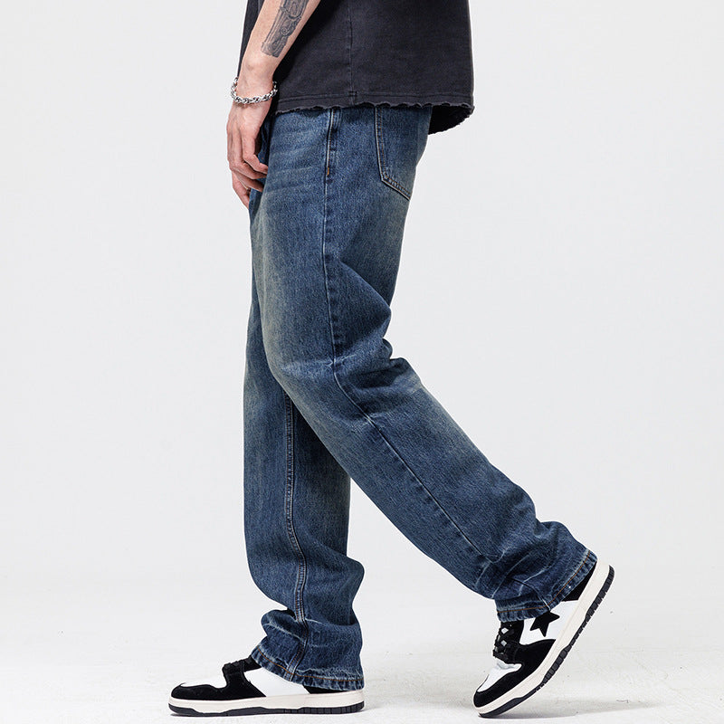 American High Street Trendy Washed Jeans voor Heren/ Jongens