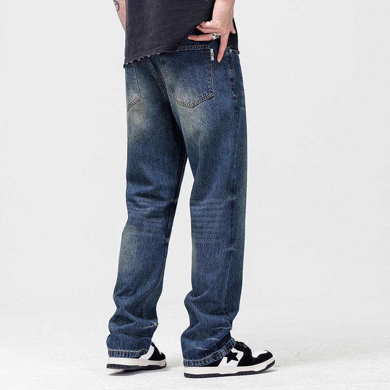 American High Street Trendy Washed Jeans voor Heren/ Jongens