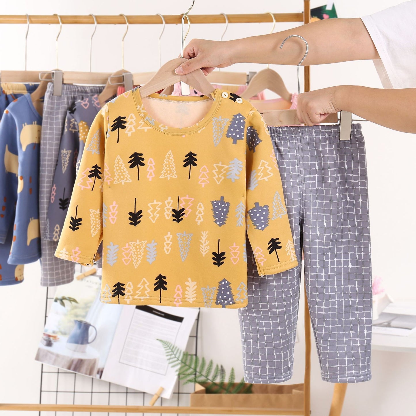 Casual Tweedelige Jogging Set voor Kinderen