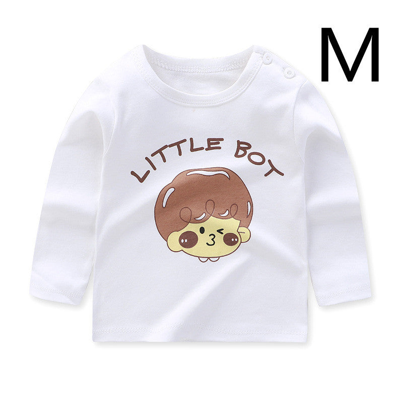 Casual Katoenen T-shirt met lange mouwen met Print voor Kinderen