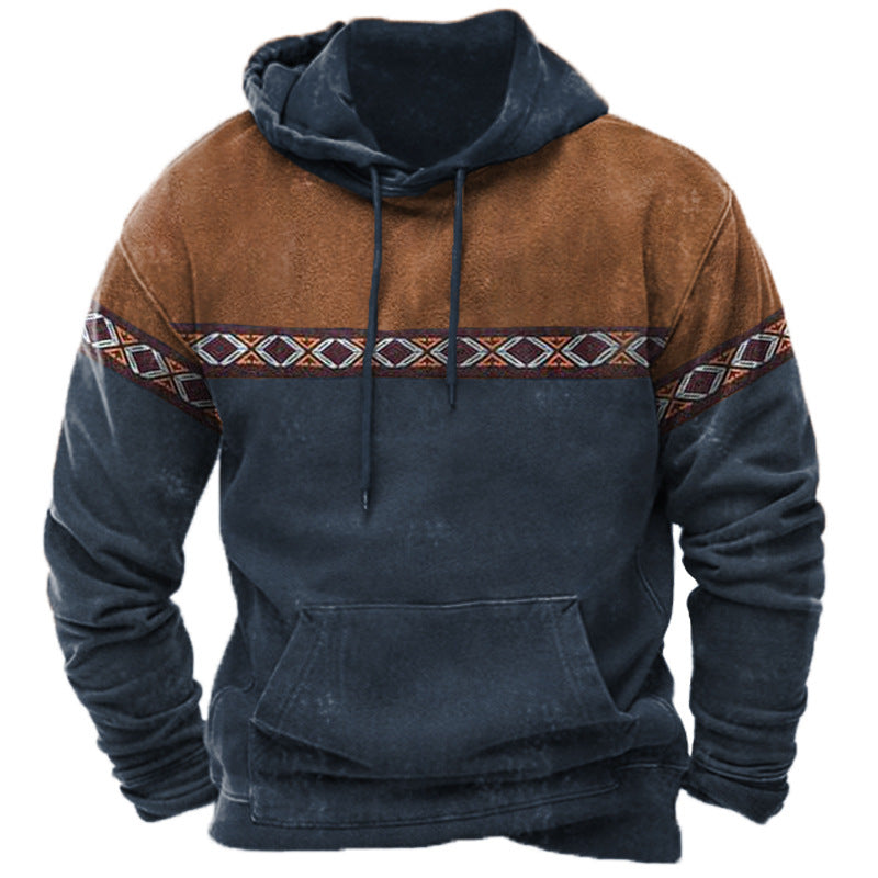 Digitale Print Heren Hoodie