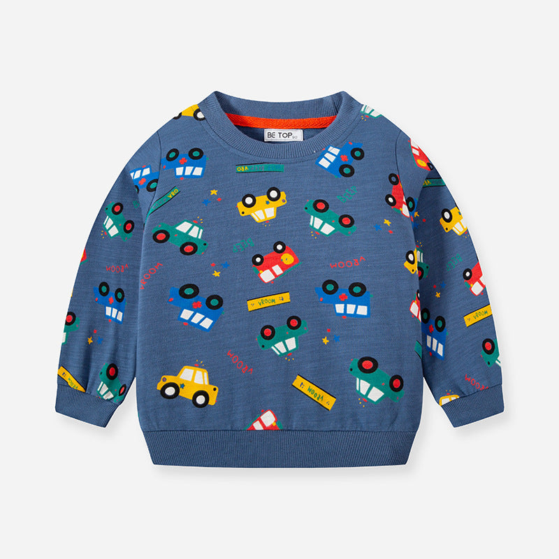 Stoere Sweatshirt met Print voor Peuters/ Kinderen