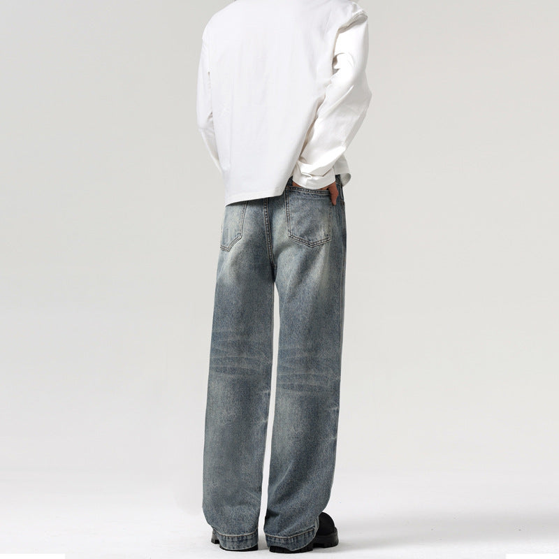 American Retro Cleanfit Straight Jeans voor Heren/ Jongens