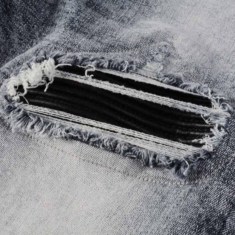 American Desinger Trendy Retro Ripped Jeans voor Heren & Jongens