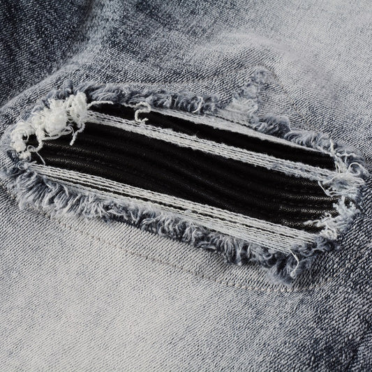 American Desinger Trendy Retro Ripped Jeans voor Heren & Jongens