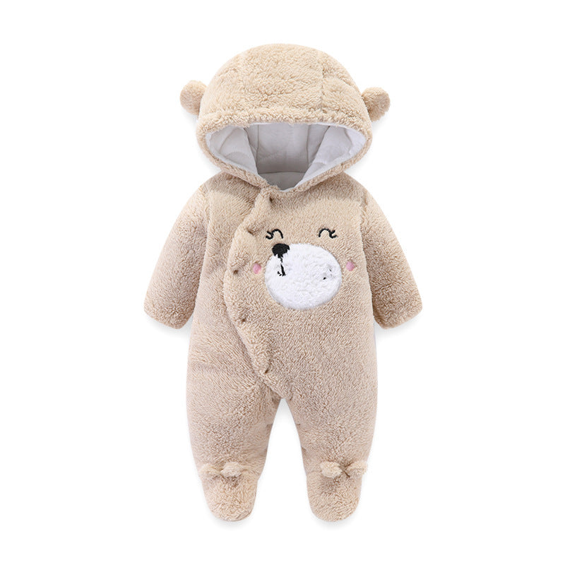 Casual Winter- Fluwelen Jumpsuit voor Baby's / Peuters