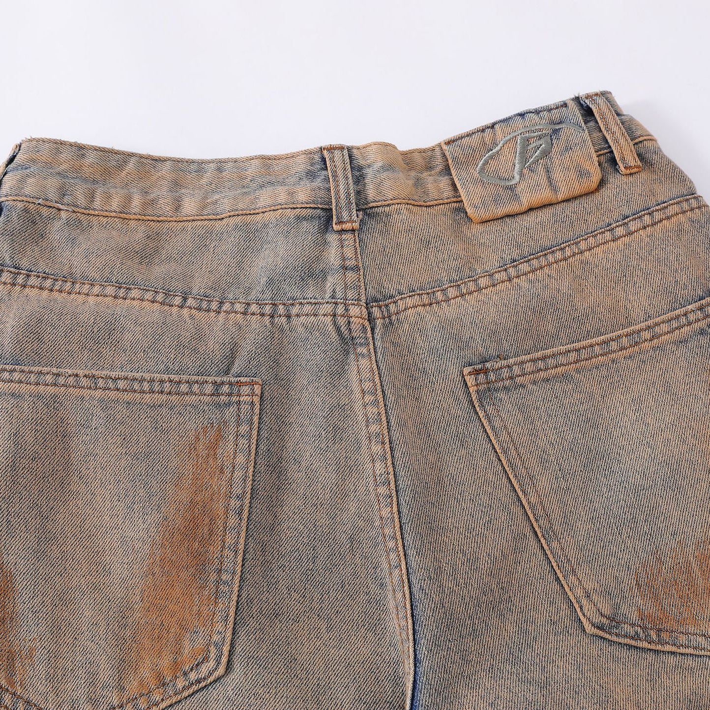 Vintage Ripped Jeans Washed voor Heren & Jongens