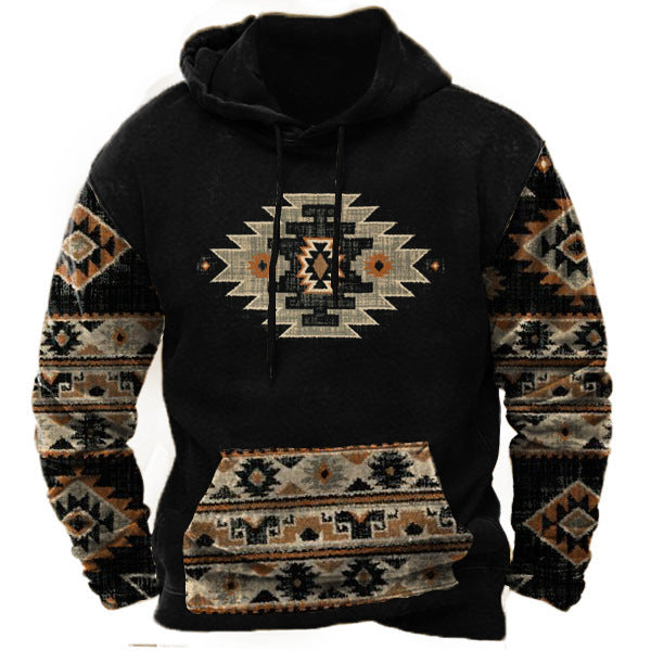Digitale Print Heren Hoodie