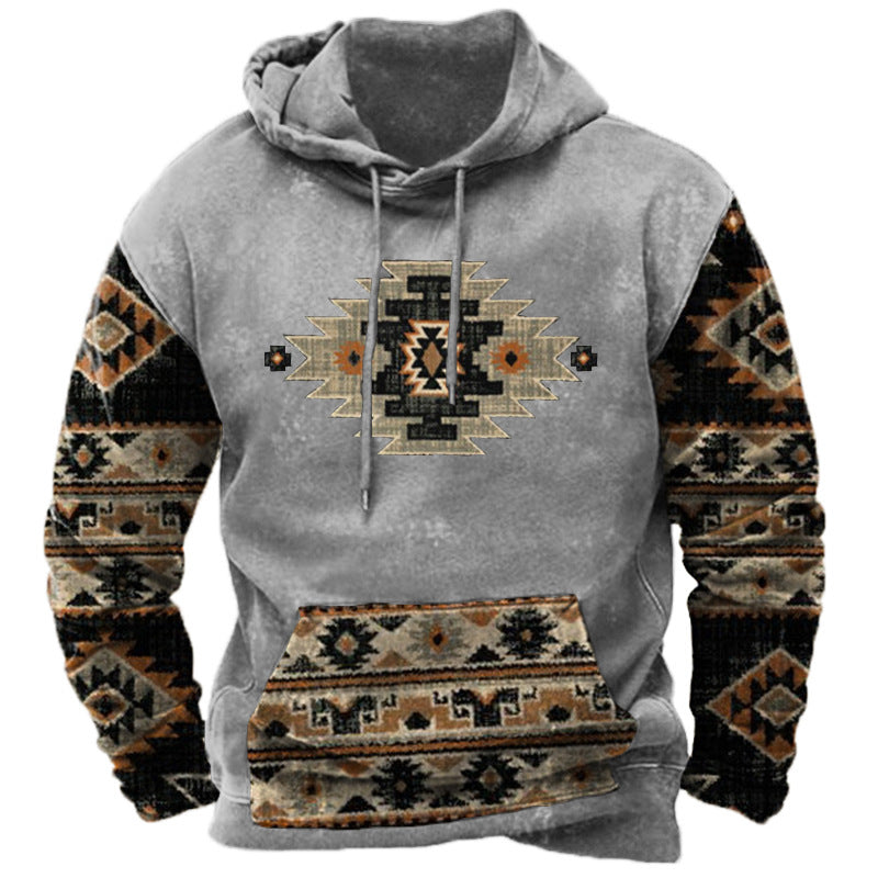 Digitale Print Heren Hoodie