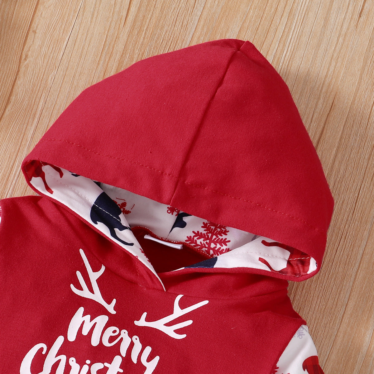 Kerst Outfit voor Baby's/Peuters Hoodie met kerstprint & Broek