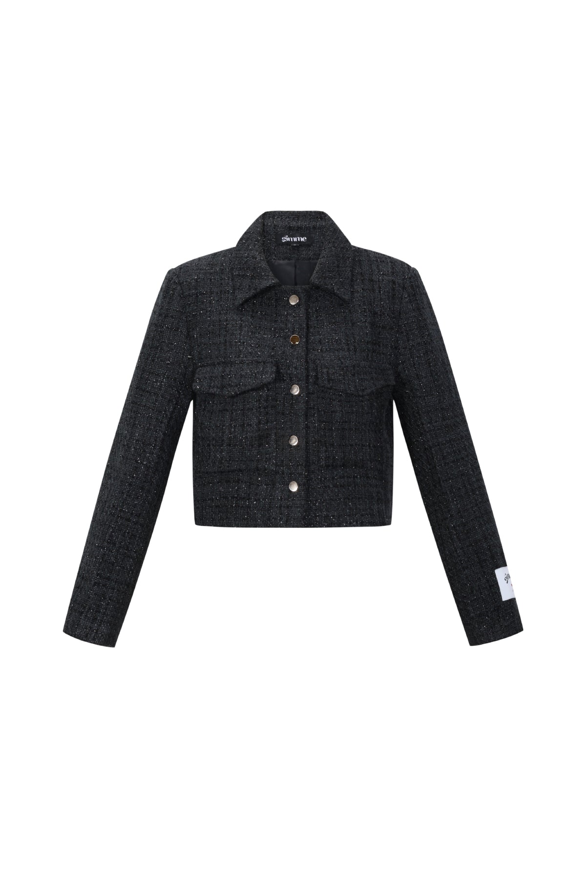 Geweven Polyestervezel Vrouwen Jas Elegant Geruit Statement