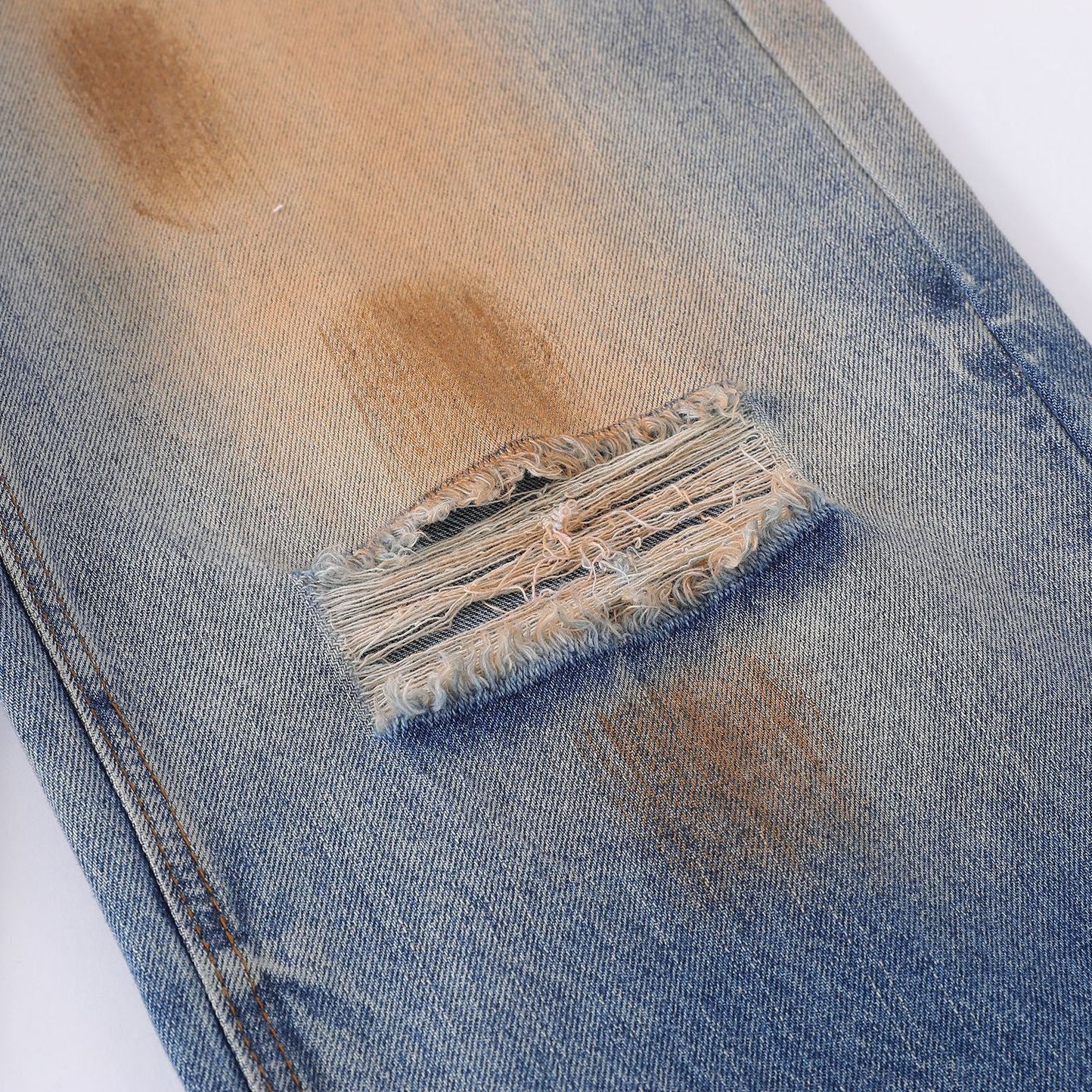 Vintage Ripped Jeans Washed voor Heren & Jongens