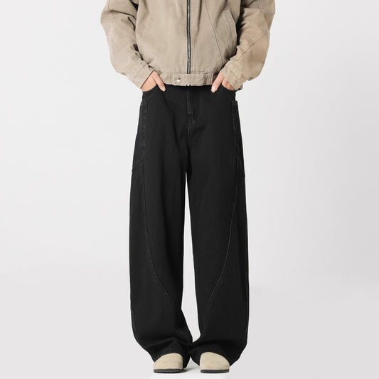 American Washed Machete Cargo Jeans voor Dames/ Plus-size & Meiden