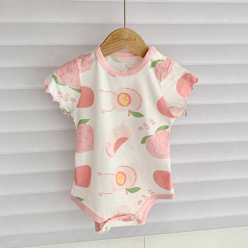 Baby Rompertjes met  korte mouwen