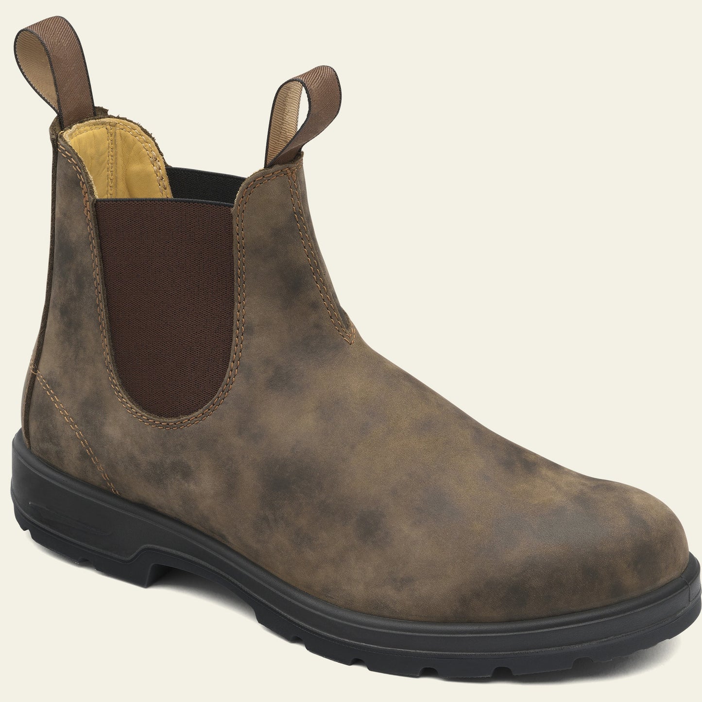 Europese en Amerikaanse Retro Effen Kleur Blundstone 510 Original Chelsea Slip On Boots van Echt Leer voor Heren & Jongens