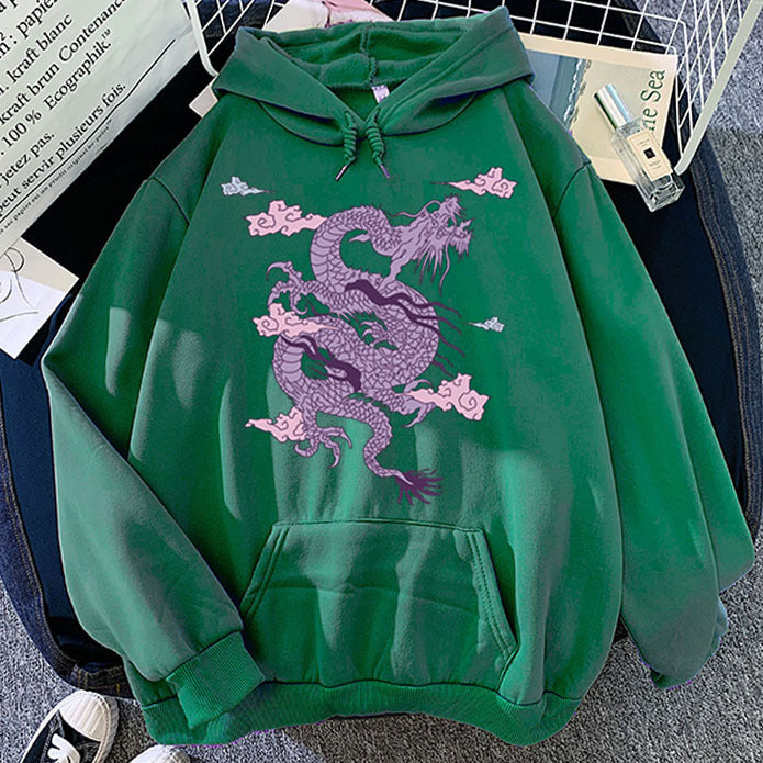 Chinees Dragon Hoodies Heren