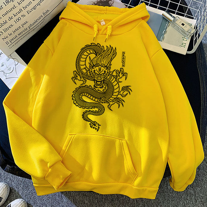 Chinees Dragon Hoodies Heren