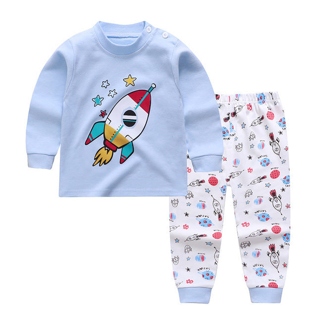 Casual Winterpyjama's Sets voor Kinderen