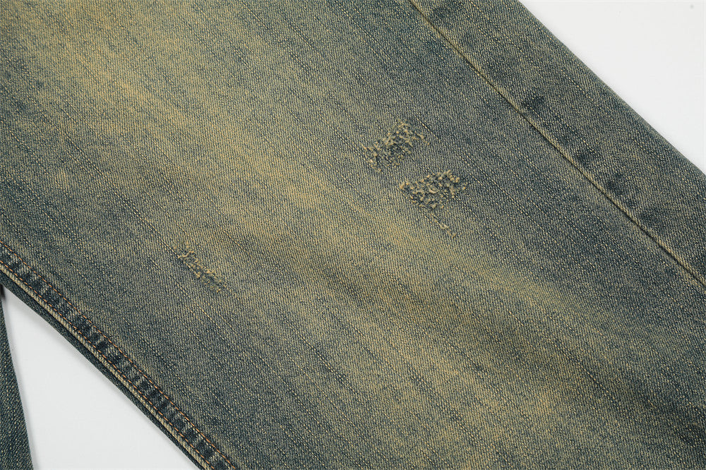 Casual American Designer Washed Skinny Jeans voor Heren & Jongens