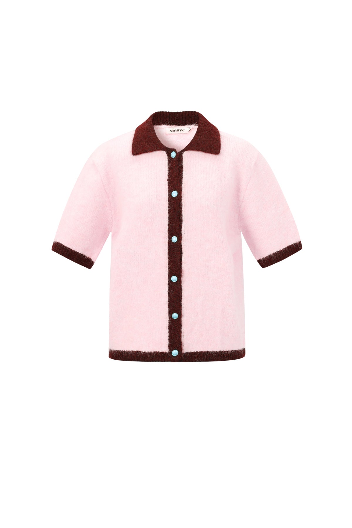 Gebreide Polyestervezel Vrouwen Trui Casual Kleurcontrast