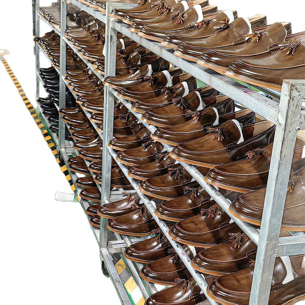 Amerikaanse Casual Formele Zakelijke Instap-loafers van PU-Leer met Kwastjes voor Heren