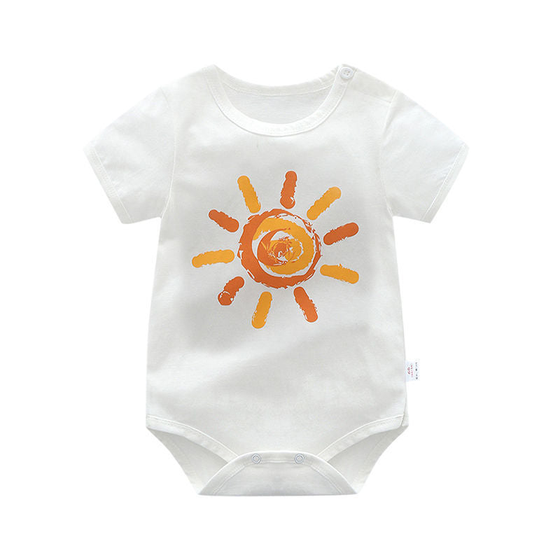 Baby Rompertjes met  korte mouwen