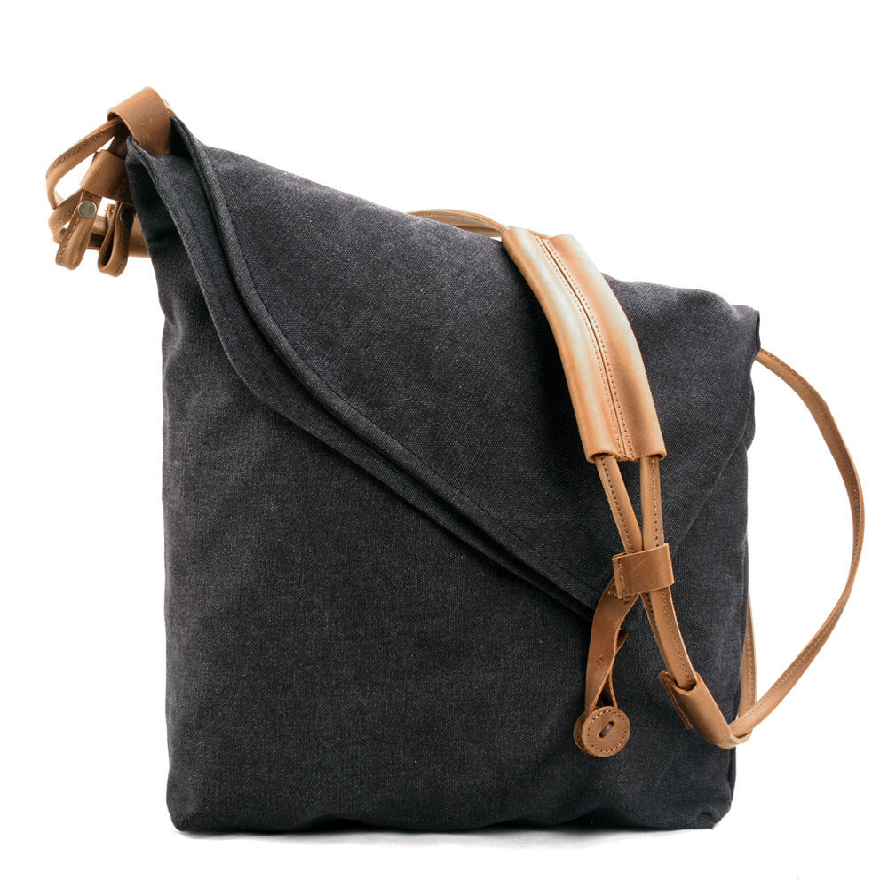 Crossbody retro kunst stoffen tas