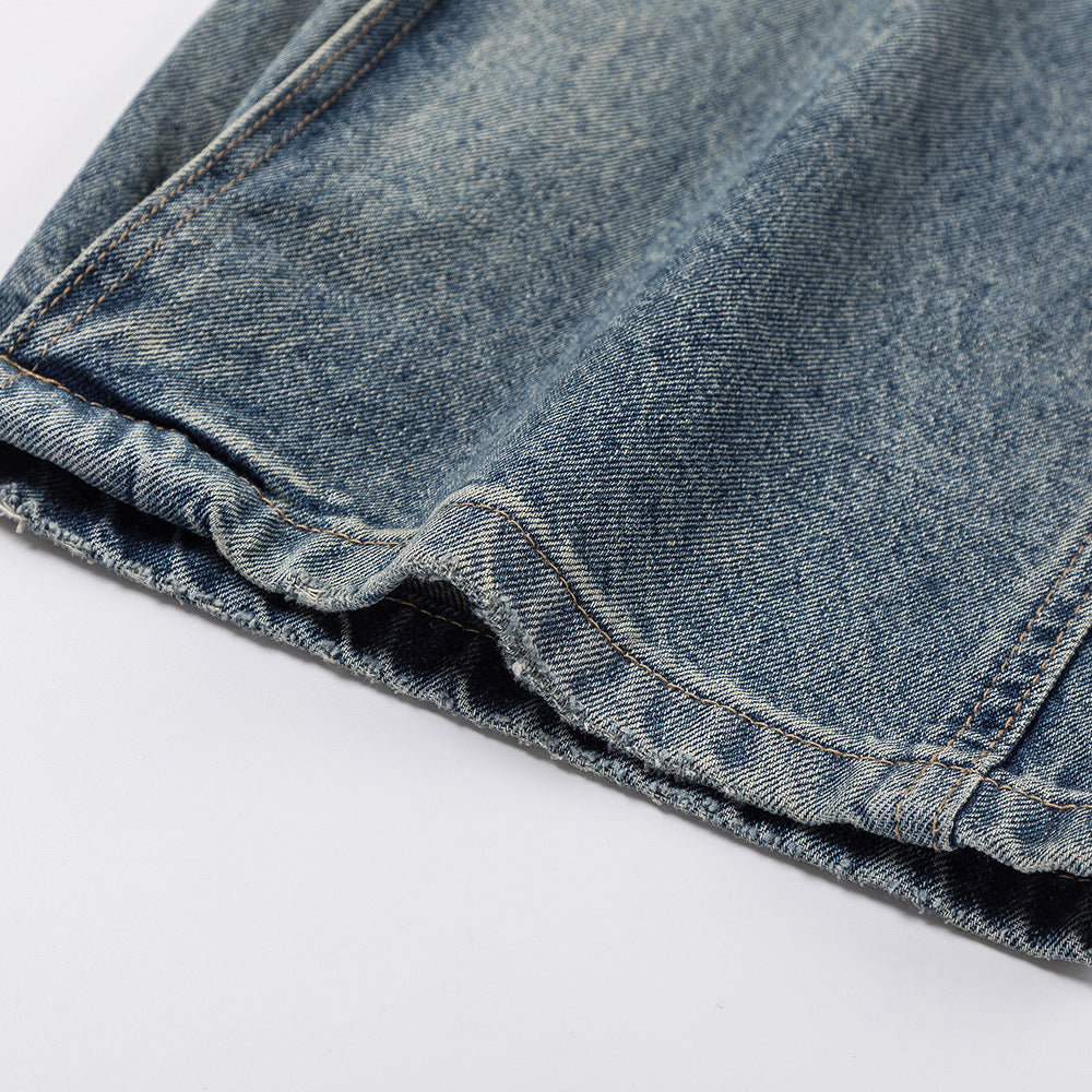 American Designer Casualr Washed Jeans voor Heren/ Jongens