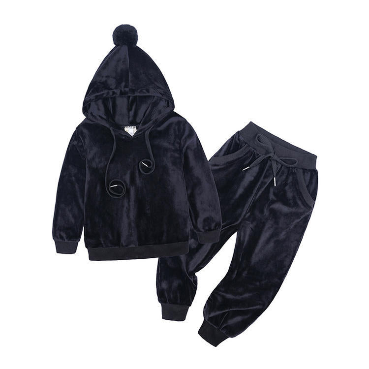Tweedelig Winter Set Hoodie & Broek voor Kinderen