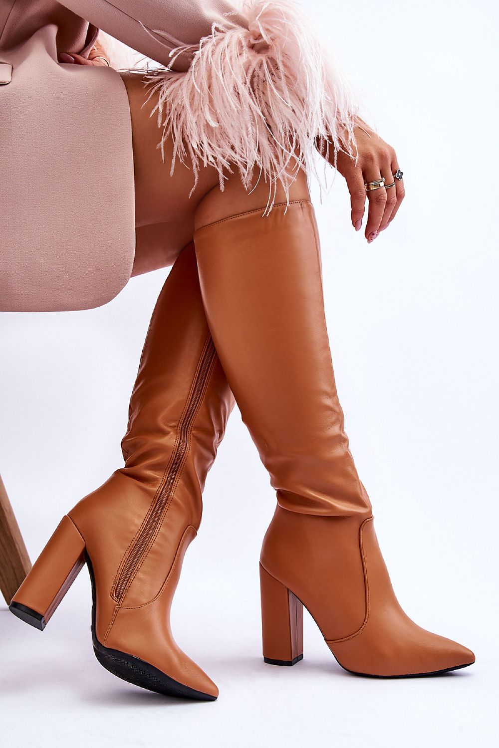  Laarzen met hoge hakken model 220513 Step in style 