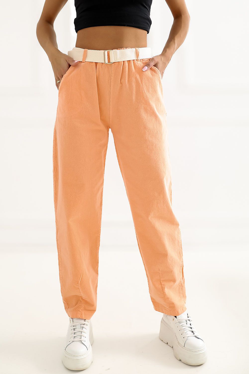  corduroy broek model 226458 Italy Moda 
