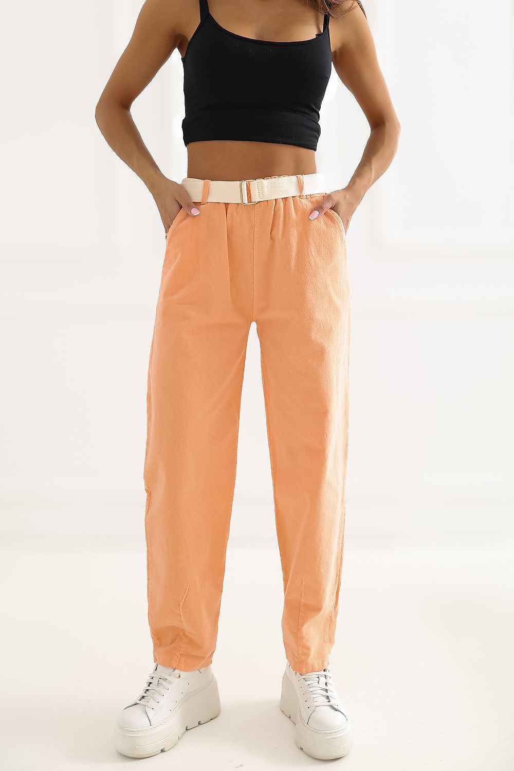  corduroy broek model 226458 Italy Moda 