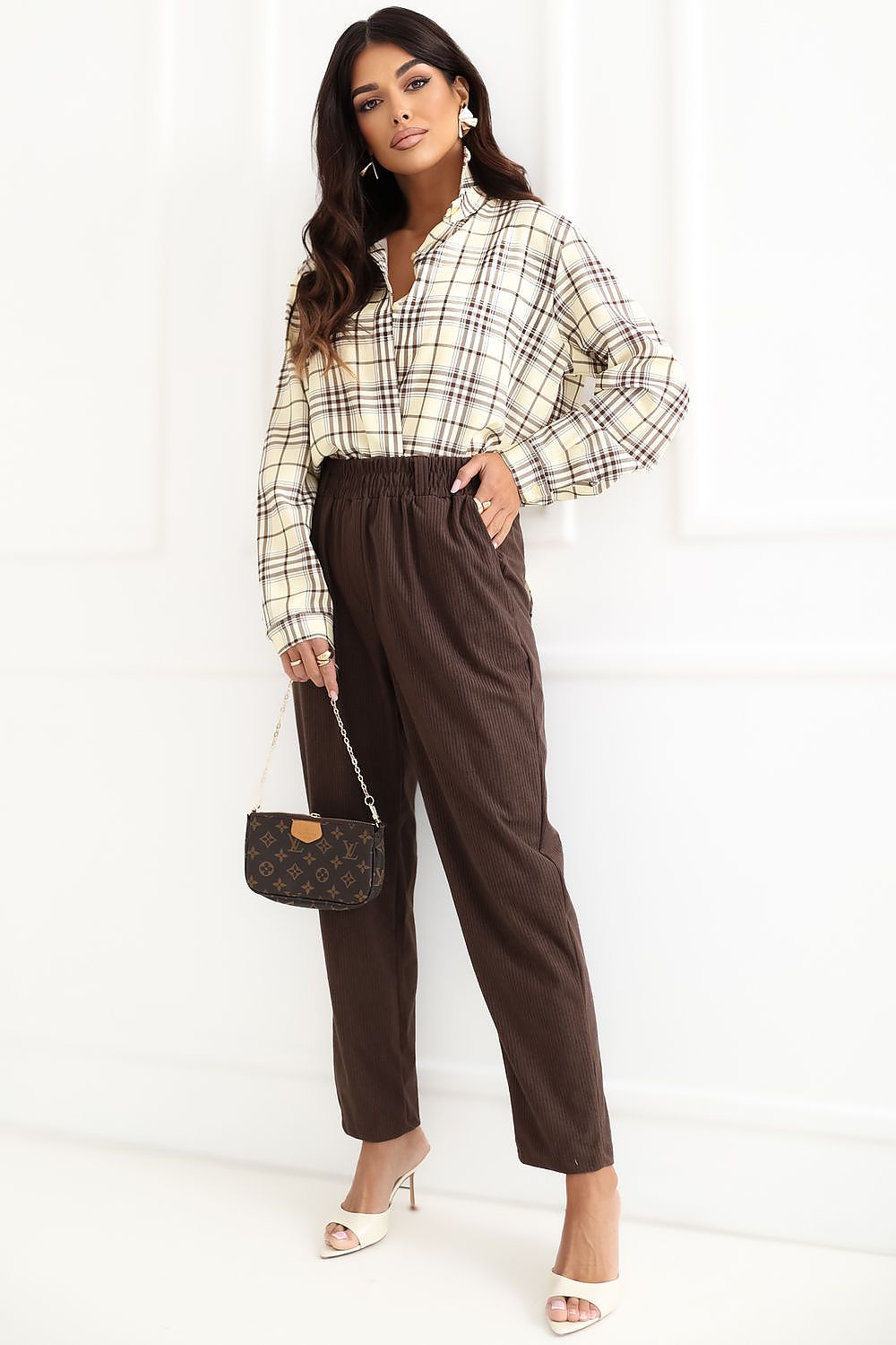  corduroy broek model 226966 Rue Paris 