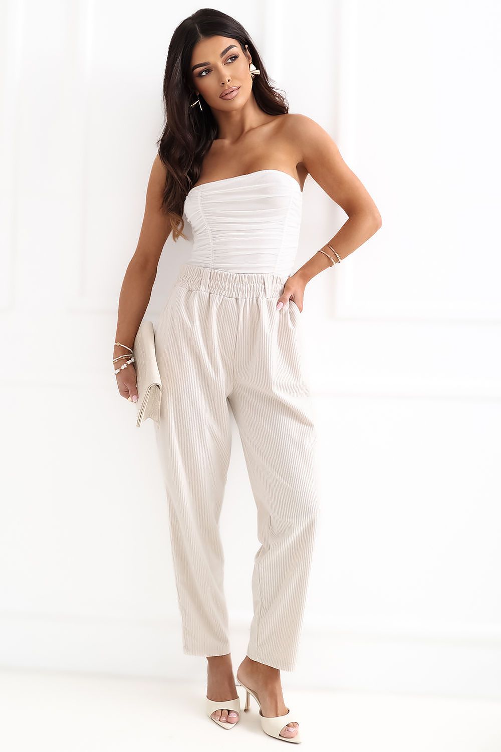  corduroy broek model 226967 Rue Paris 
