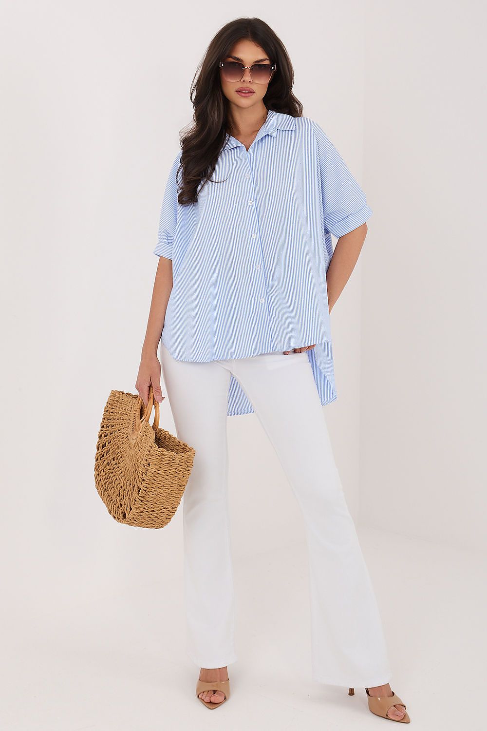  Overhemd met korte mouwen model 227655 Rue Paris 