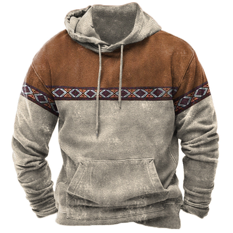 Digitale Print Heren Hoodie