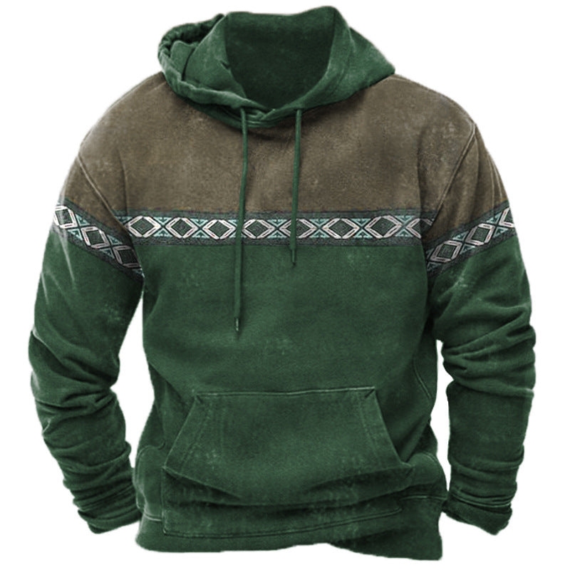 Digitale Print Heren Hoodie