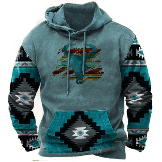 Digitale Print Heren Hoodie