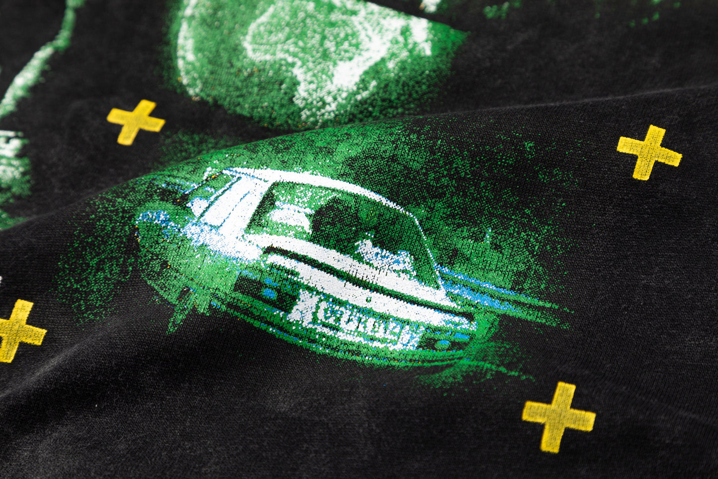 Hoodie met retro print