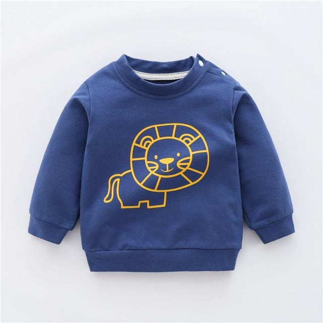 Casual Sweatshirt met Print voor Kinderen