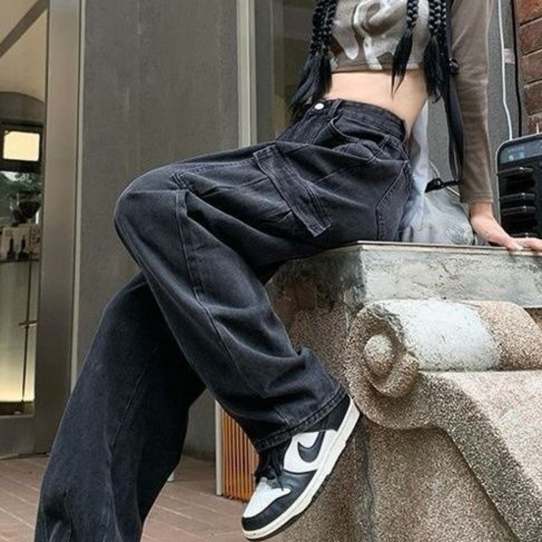 American Workwear Mop Losse Jeans voor Dames & Meiden