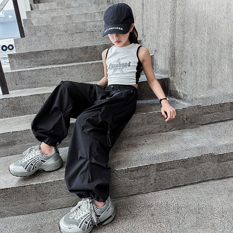 Corduroy Cargobroeken met Grote Zakken voor Meisjes