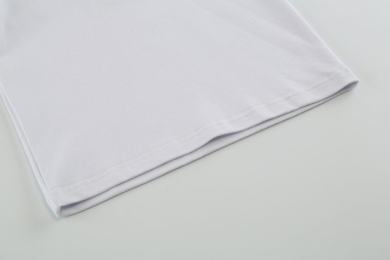 Europees en Amerikaans Contrasterend Geruit Revers Polo met Korte Mouwen voor Peuter /  Kinderen