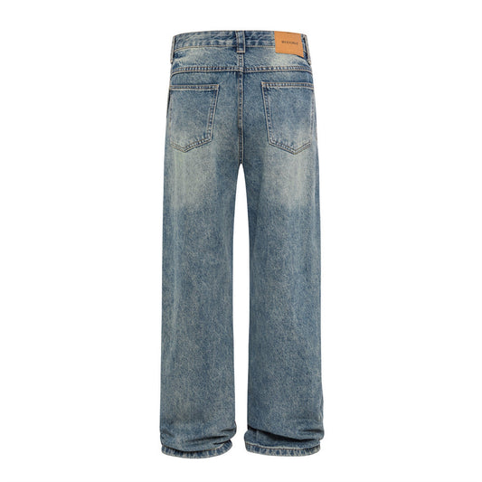American Designer Casualr Washed Jeans voor Heren/ Jongens