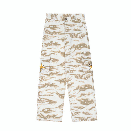 American Designer High Street Camouflage Jeans voor Heren