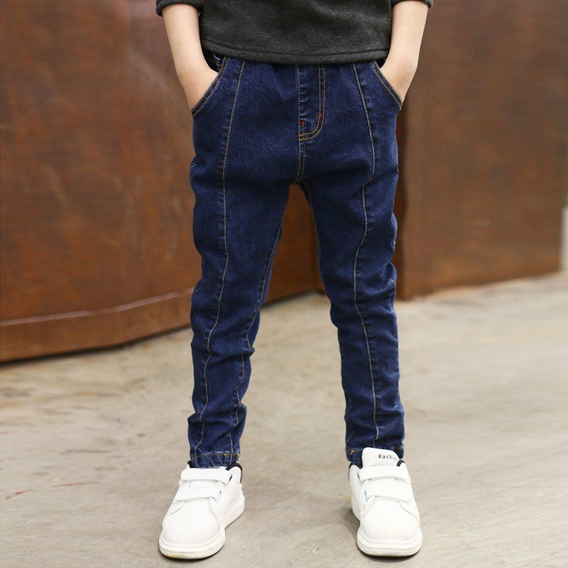 Casual Winter Fluwelen Jongensjeans voor Kinderen & Tieners