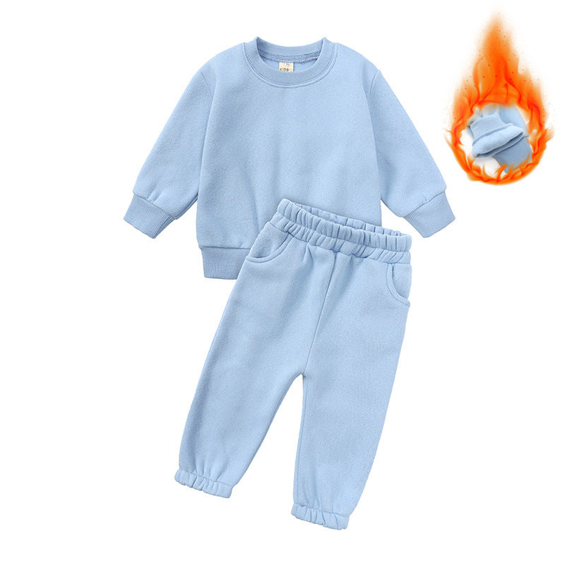 Casual 2deligset Sport Outfit Sweatshirt & Broek voor Kinderen / Tieners