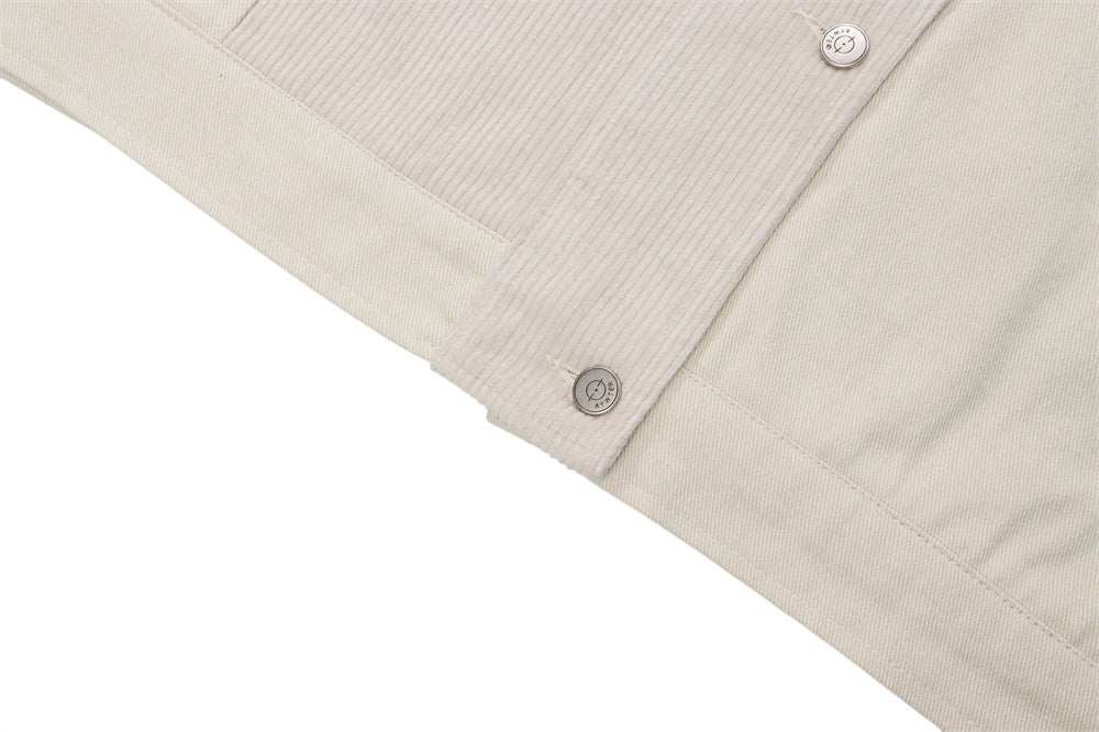 Uniek Designers Ontwerp Casual Jacket met Geborduurde Letters voor Dames & Plus-size