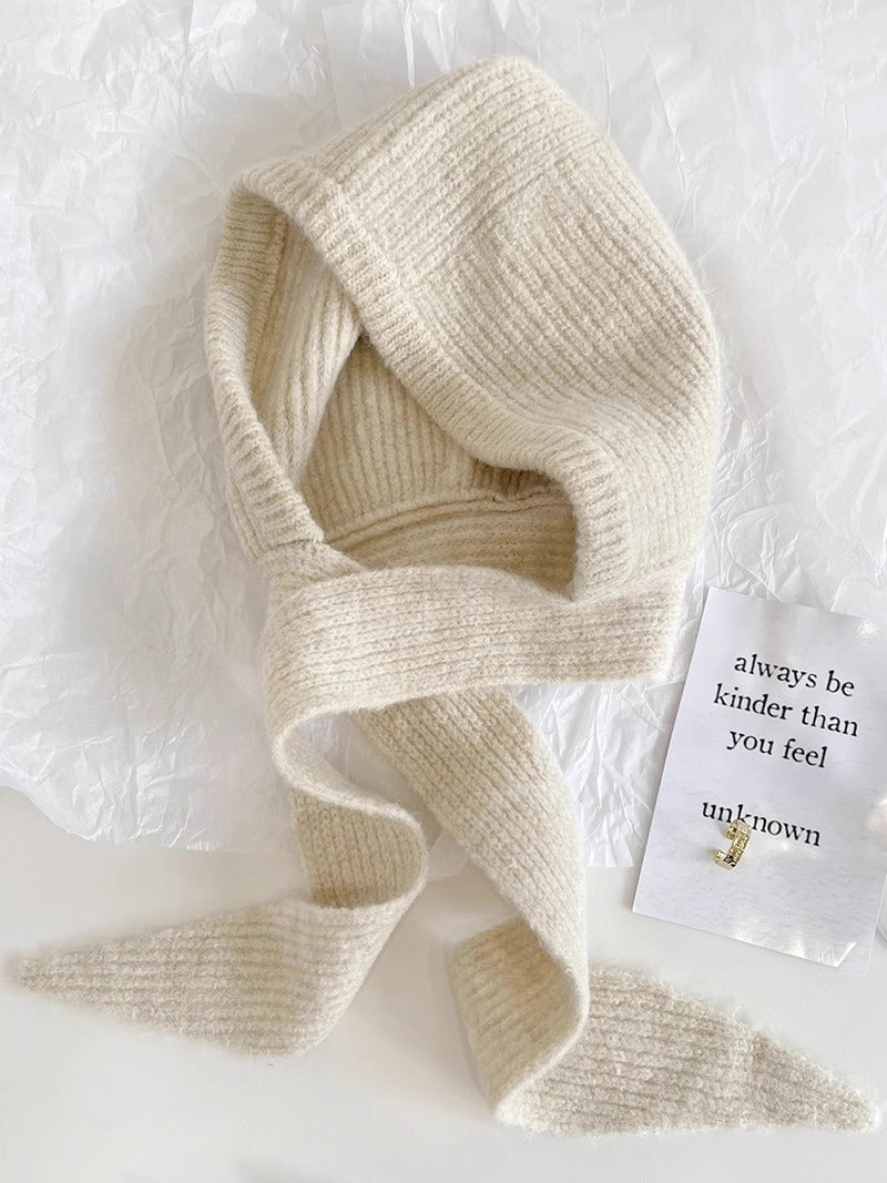 Bandage Warme Balaclava Retro Pullover Oorwarmers Hoed