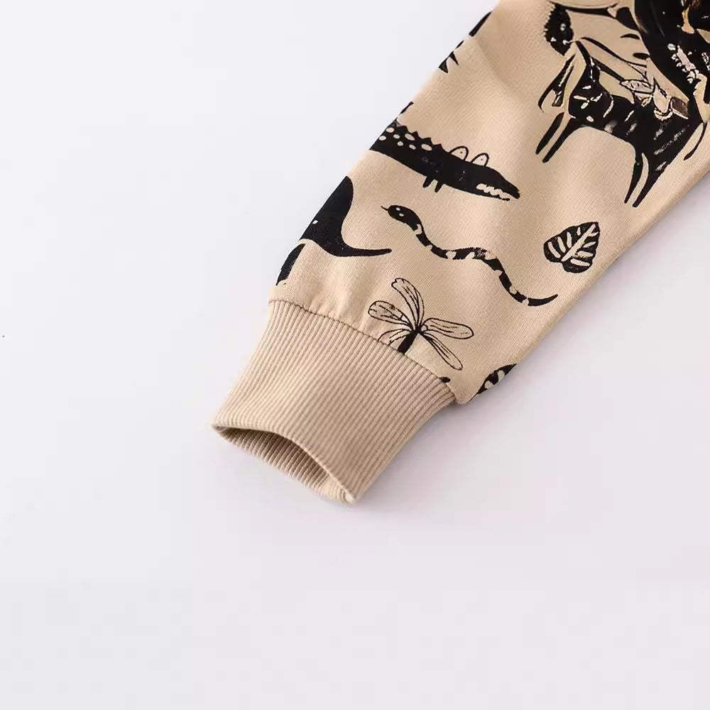 Europees en Amerikaans Sweatshirt met Dierenprint voor Peuters / Kinderen
